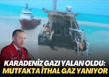 Karadeniz gazı yalan oldu: Mutfakta ithal gaz yanıyor