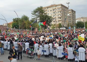 İstanbul ve Diyarbakır’da Gazze’ye destek mitingleri
