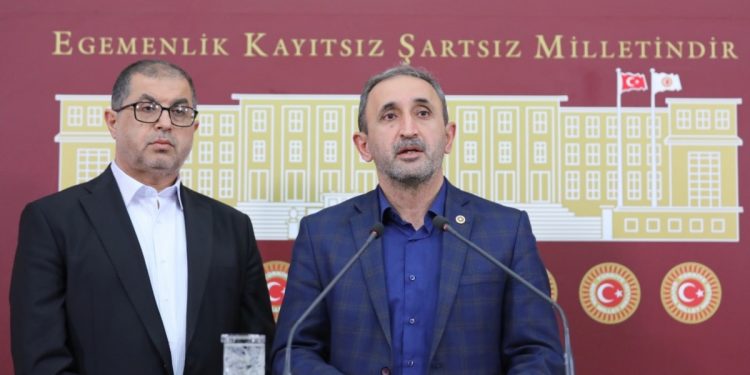 HÜDA PAR Meclis’te Hamas’a destek verdi