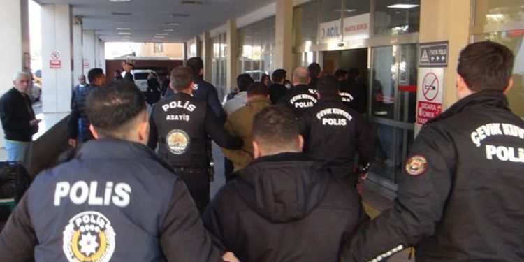 11 ilde eş zamanlı operasyon: 75 gözaltı