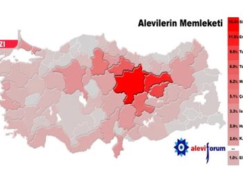 Alevi yerleşimleri ve nüfus haritaları