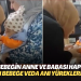 3 aylık Enis bebeğin anne ve babası cezaevine atıldı. Annenin bebeğe veda anı yürekleri sızlattı