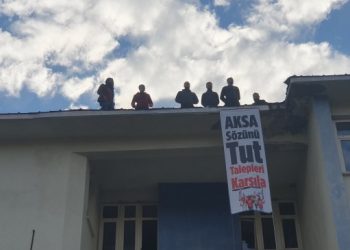 FEDAŞ işçileri çatıya çıktı: Talepleri karşılayın