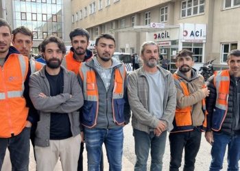 Gözaltına alınan  inşaat işçileri serbest bırakıldı