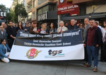 Gazeteciler: Savaş haberi yazmak istemiyoruz
