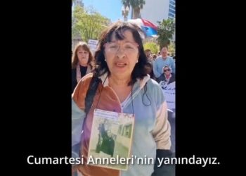 Plaza de Mayo Anneleri’nden Cumartesi Anneleri’ne destek: Yanınızdayız