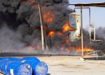 Elektrik santrali ve petrol istasyonuna SİHA saldırısı