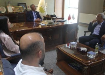 Yeşil Sol Parti Riha’da temaslarda bulundu