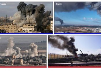 Rojava ve Filistin’e saldırılar: Ayrım yapmadan ses çıkarılmalı