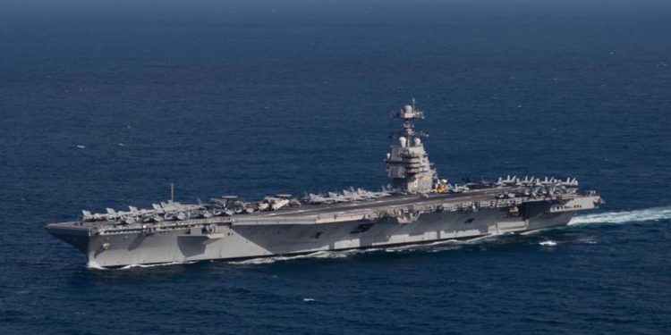 ABD uçak gemisi Doğu Akdeniz'e ulaştı