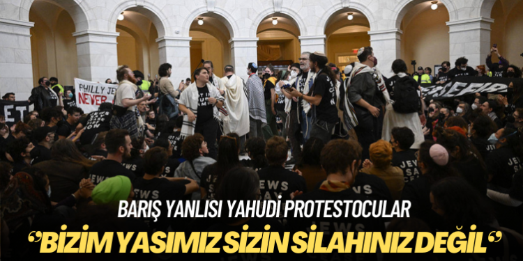ABD’de Yahudi protestocular kongre üyelerinin odalarını işgal etti