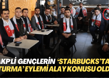 AKP’li gençlerin ‘Starbucks’ta oturma’ eylemi sosyal medyada alay konusu oldu