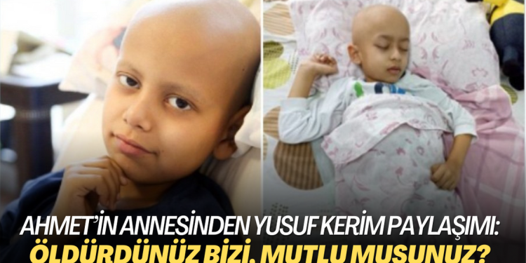 Ahmet Ataç’ın annesinden Yusuf Kerim paylaşımı: Öldürdünüz bizi, Mutlu musunuz?