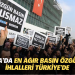 Avrupa’da en ağır basın özgürlüğü ihlalleri Türkiye’de