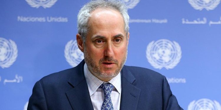 BM Sözcüsü Dujarric: 'Genel Sekreter, söylediği sözlerin arkasında'