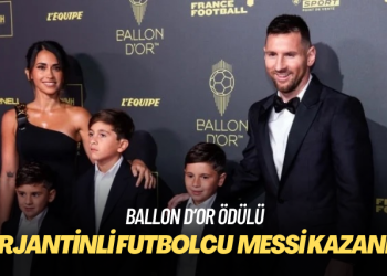 Ballon d’Or ödülünü Messi kazandı