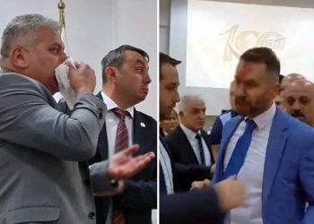 Belediye Meclisi’nde kavga çıktı: MHP’li meclis üyesi, CHP’li üyenin burnunu kırdı