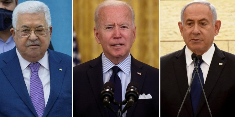 Biden, Mahmud Abbas ve Netanyahu ile görüştü