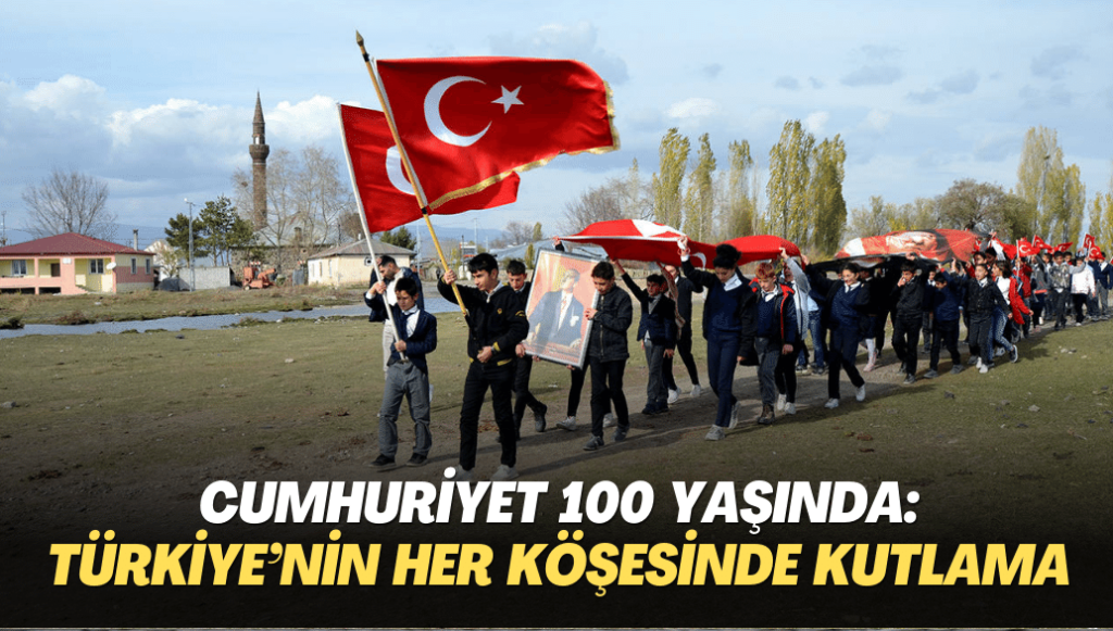 Cumhuriyet 100 yaşında: Türkiye’nin her köşesinde kutlama var