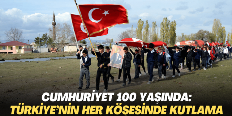 Cumhuriyet 100 yaşında: Türkiye’nin her köşesinde kutlama var