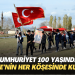 Cumhuriyet 100 yaşında: Türkiye’nin her köşesinde kutlama var