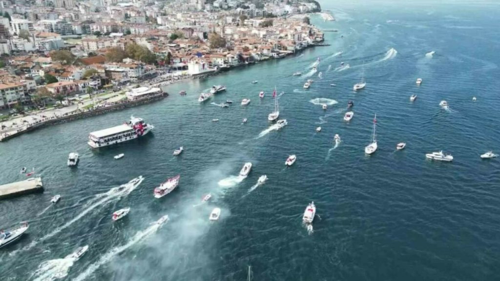 Cumhuriyet Bayramı Mudanya'da 100. yıllık coşku ve gururla kutlandı