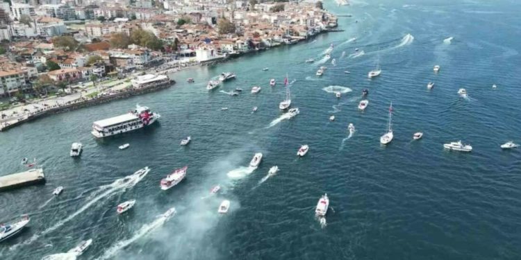 Cumhuriyet Bayramı Mudanya'da 100. yıllık coşku ve gururla kutlandı