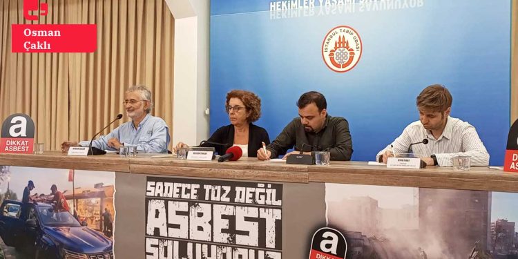 Deprem bölgesi için asbest uyarısı: Kansere neden oluyor, tedbir alınmalı