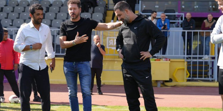 Dieogo Simeone'den Arda Turan'a ziyaret