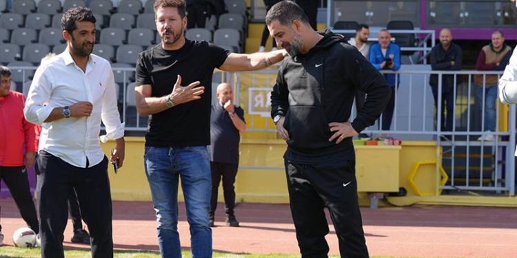 Eyüpspor idmanında Diego Simeone sürprizi
