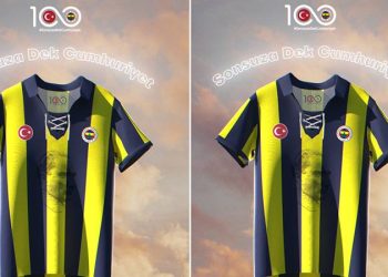 Fenerbahçe, Pendikspor maçına Cumhuriyet'in 100. yılına özel formasıyla çıkacak