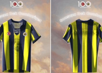Fenerbahçe'den Cumhuriyet'in 100'üncü yılına özel forma!