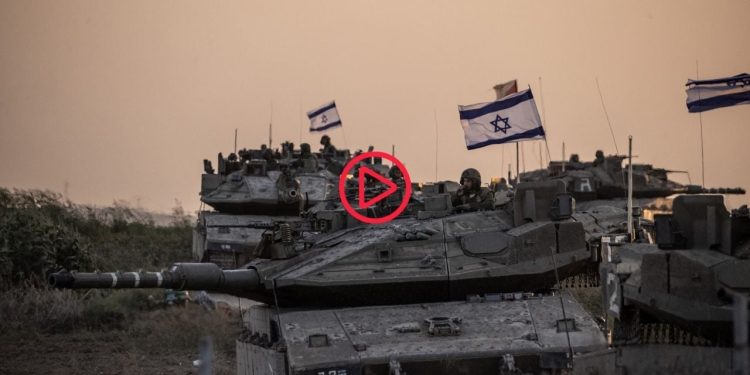 Gazze sınırında tank hareketliliği başladı