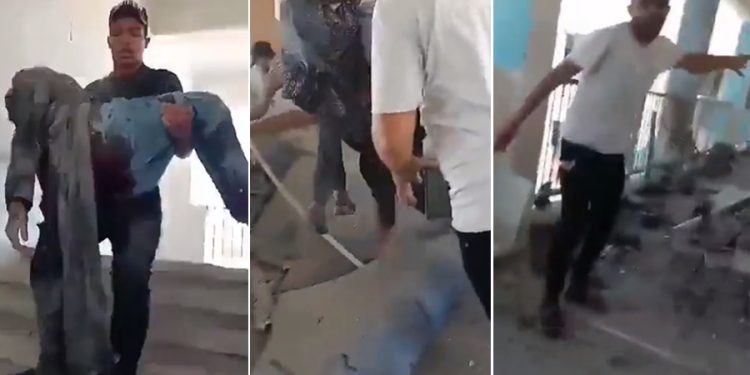 Gazze’de artık hiçbir yer güvenli değil! Hastanenin ardından BM’ye ait okul da bombalandı