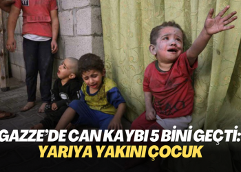 Gazze’de can kaybı 5 bini geçti: Yarıya yakını çocuk
