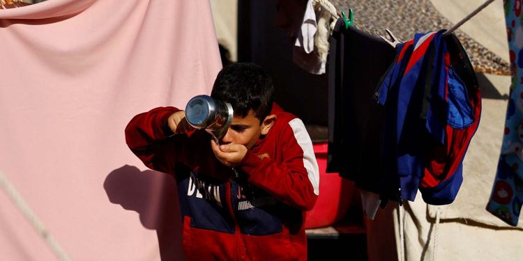 Gazze'de salgın endişesi: Çocuklarda çiçek hastalığı, yüksek ateş ve öksürük vakaları