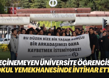 Geçinemeyen üniversite öğrencisi, okul yemekhanesinde intihar etti