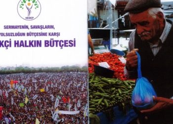 HEDEP’ten ‘Emekçi Halkın Bütçesi’ teklifi