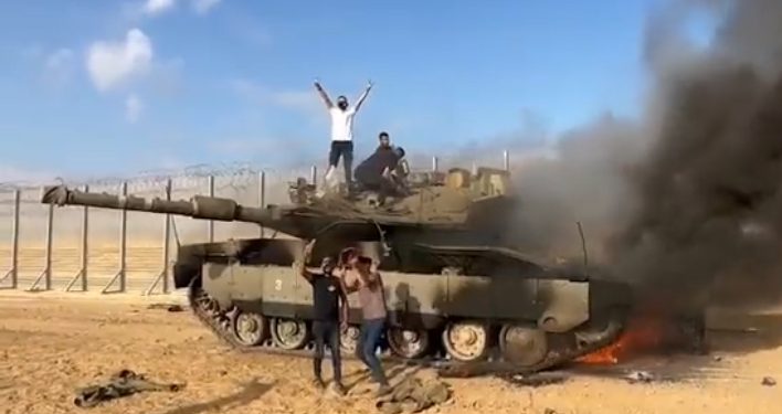 Hamas’ın silahlı kanadı El-Kassam Tugayları, İsrail’e ‘Aksa Tufanı’ operasyonu başlattı
