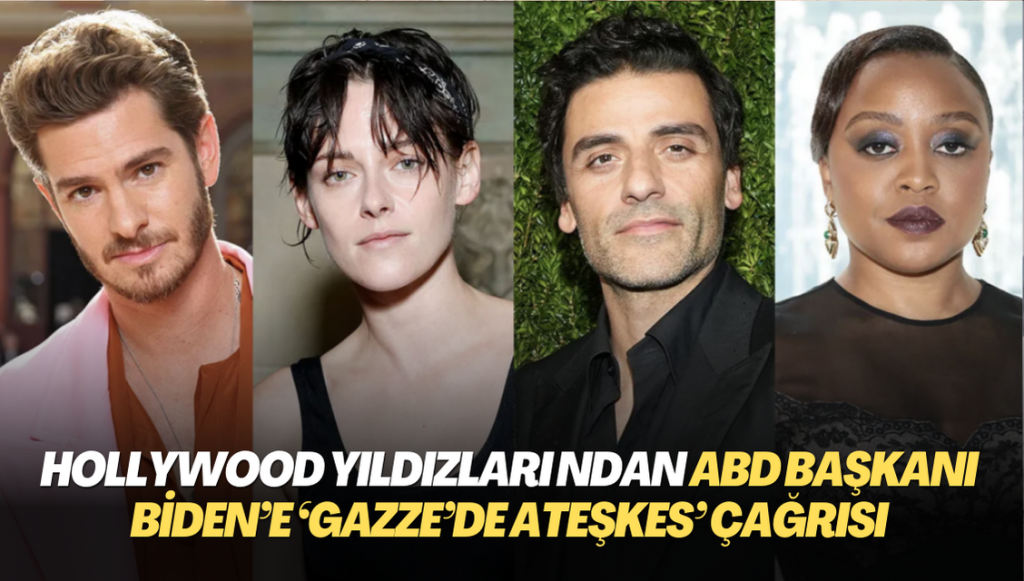 Hollywood yıldızları ve Nobel sahiplerinden ABD Başkanı Biden’e ‘Gazze’de ateşkes’ çağrısı