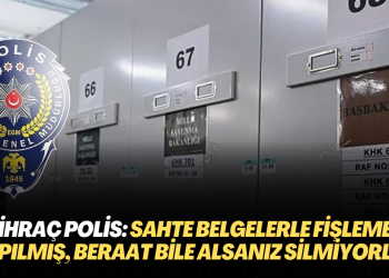 İhraç polis: Sahte belgelerle fişleme yapılmış, beraat bile alsanız silmiyorlar