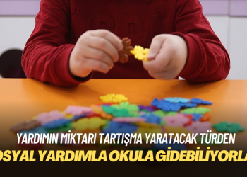İki milyona yakın çocuk sosyal yardımla okula gidebiliyor