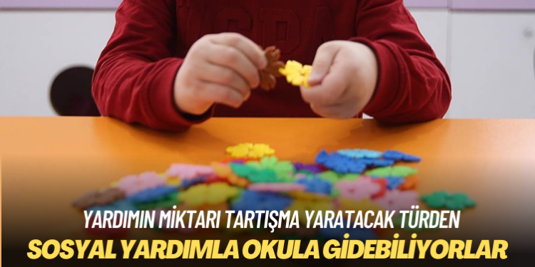 İki milyona yakın çocuk sosyal yardımla okula gidebiliyor