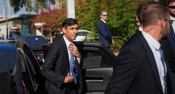 İngiltere Başbakanı Sunak, Tel Aviv’de: İsrail halkıyla dayanışma içinde olduğumu göstermek için buradayım