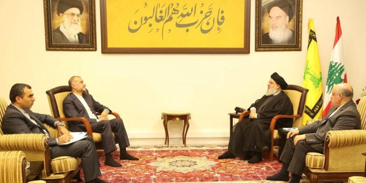 İran Dışişleri Bakanı 'yeni cephe' uyarısı yaptı, Hizbullah lideri Nasrallah ile görüştü