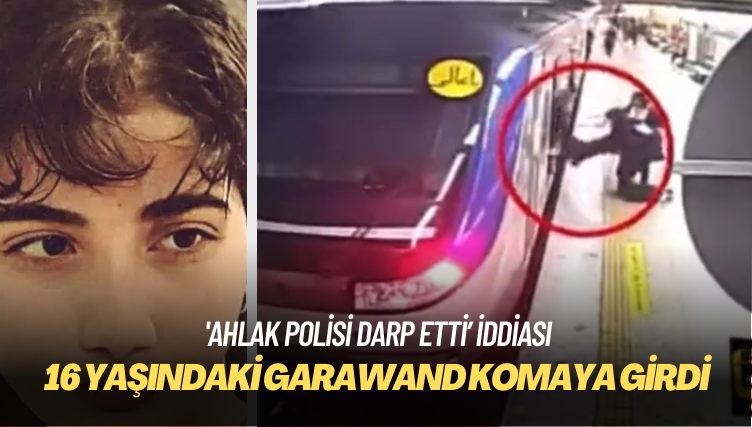 İran’da ‘ahlak polisi’ tarafından darp edildiği belirtilen 16 yaşındaki Armita Garawand komaya girdi