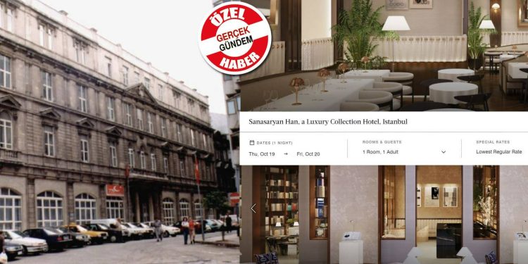 İşkence merkezi tarihi Sanasaryan Han, lüks otel oldu