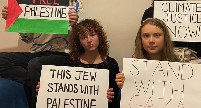 İsrail, Filistinlileri destekleyen Greta Thunberg’a ateş püskürdü