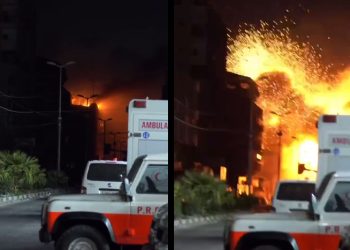 İsrail, Gazze’de Al-Quds Hastanesi yakınını vurdu