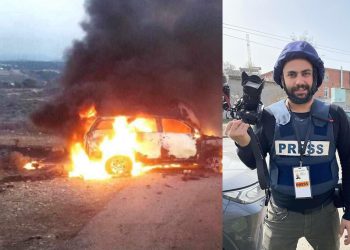 İsrail bu kez gazetecilerin aracını füzeyle vurdu; Reuters kameramanı hayatını kaybetti